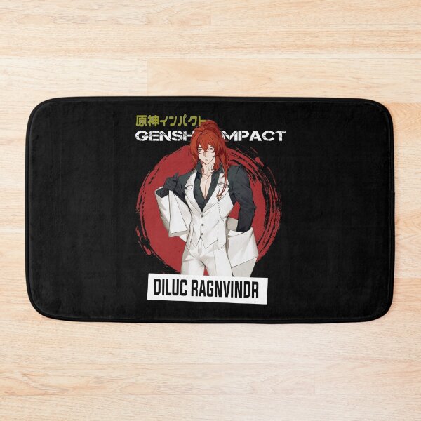 Item preview, Diluc - Genshin Impact designed and sold by Vivzie-Art.