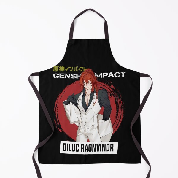 Item preview, Diluc - Genshin Impact designed and sold by Vivzie-Art.