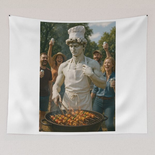 Item preview, David BBQ Party designed and sold by The Classics Freak.