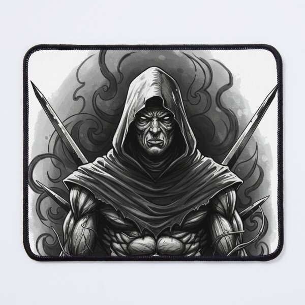 Item preview, Bound by Strength – The Shadow Warrior designed and sold by Ink And Art.
