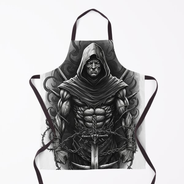Item preview, Bound by Strength – The Shadow Warrior designed and sold by Ink And Art.