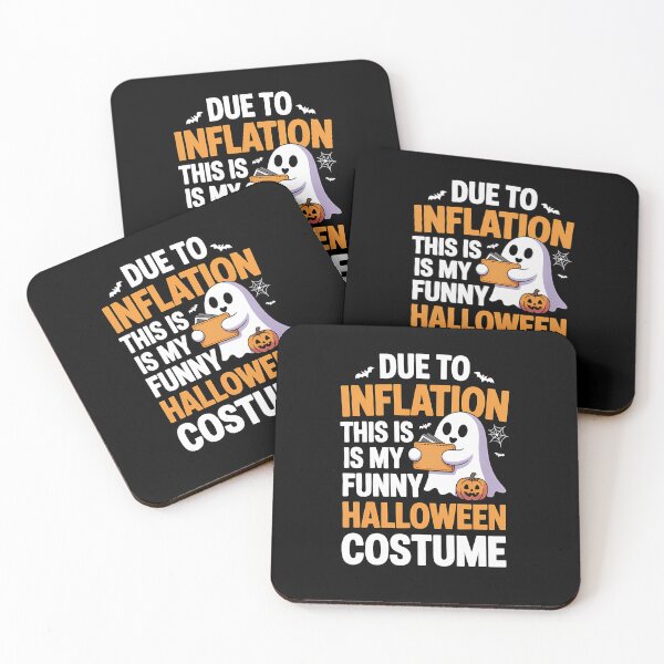 Item preview, Due to Inflation This is My Funny Halloween Costume Cartoon Style designed and sold by Stock4U.