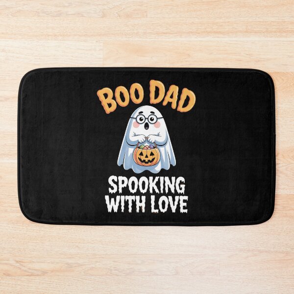 Item preview, Boo Dad Ghost – Cute Funny Halloween Candy Bucket Design designed and sold by Taans-Creation.