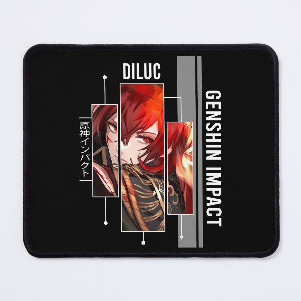 Item preview, Diluc - Genshin Impact designed and sold by Vivzie-Art.