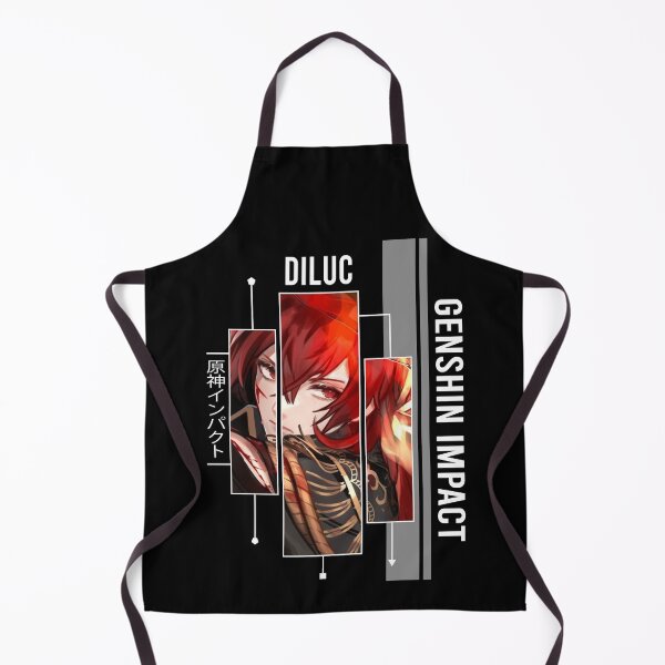Item preview, Diluc - Genshin Impact designed and sold by Vivzie-Art.