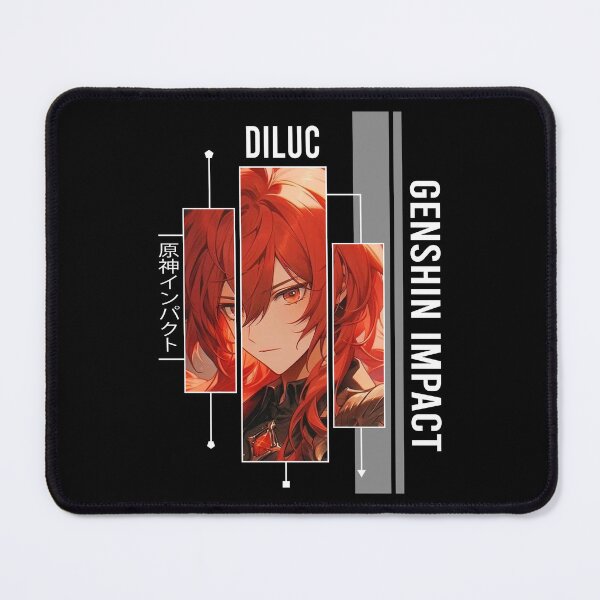 Item preview, Diluc - Genshin Impact designed and sold by Vivzie-Art.