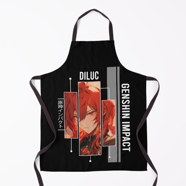 Item preview, Diluc - Genshin Impact designed and sold by Vivzie-Art.