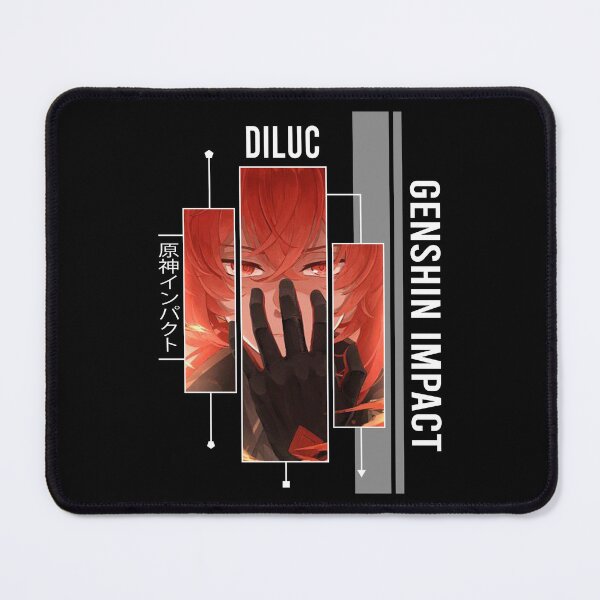 Item preview, Diluc - Genshin Impact designed and sold by Vivzie-Art.