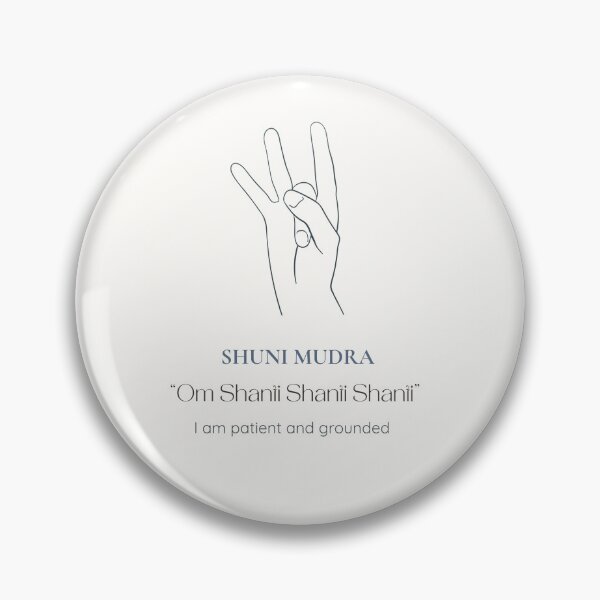 Item preview, Shuni Mudra T-Shirt - I Am Patient and Grounded designed and sold by CHAKRUNER.