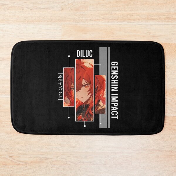 Item preview, Diluc - Genshin Impact designed and sold by Vivzie-Art.