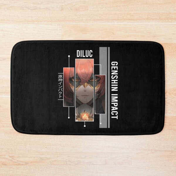 Item preview, Diluc - Genshin Impact designed and sold by Vivzie-Art.