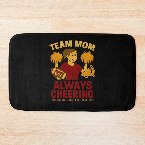 Item preview, Team Mom – Always Cheering (2026 Edition) designed and sold by Gravly.