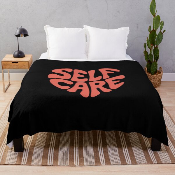Item preview, Self Care Heart – Minimalist Wellness Typography Design designed and sold by teevoxx.