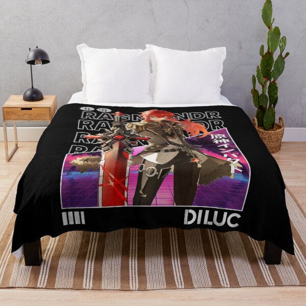 Item preview, Diluc - Genshin Impact designed and sold by fractusbarnsley.