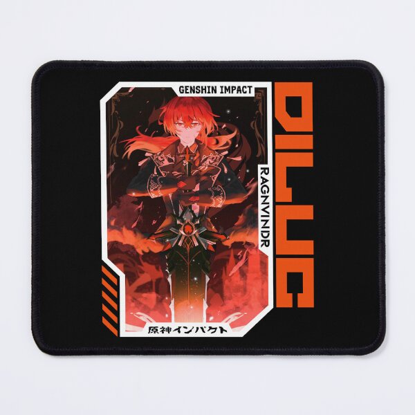 Item preview, Diluc - Genshin Impact designed and sold by fractusbarnsley.
