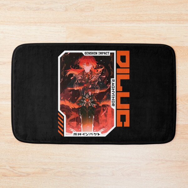 Item preview, Diluc - Genshin Impact designed and sold by fractusbarnsley.