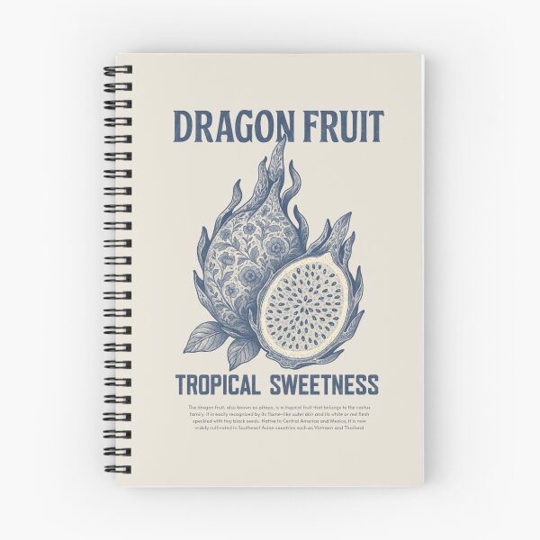 Item preview, Porcelain Style Dragon Fruit designed and sold by Piralez.