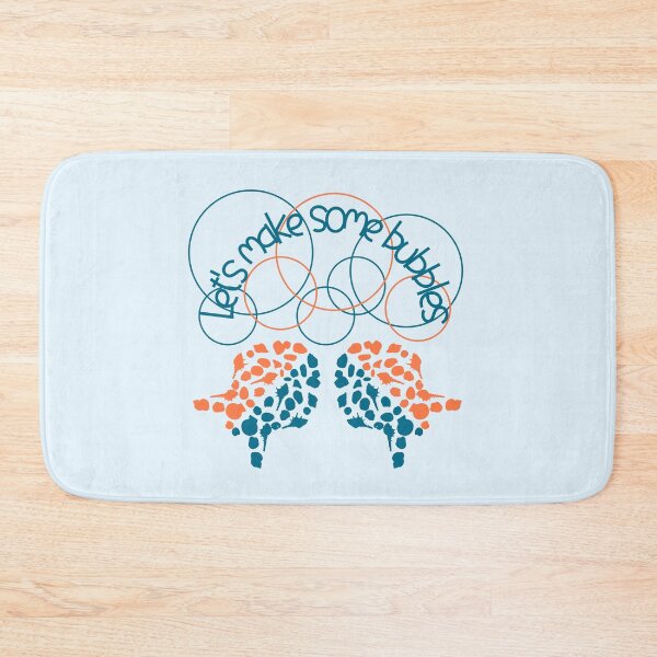 Item preview, Let's make some bubbles funny beach, funny bathroom designed and sold by mariya-ivanova.