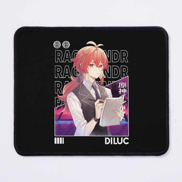 Item preview, Diluc - Genshin Impact designed and sold by fractusbarnsley.
