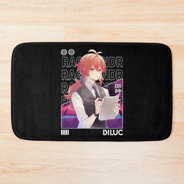 Item preview, Diluc - Genshin Impact designed and sold by fractusbarnsley.