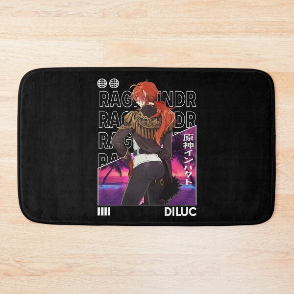 Item preview, Diluc - Genshin Impact designed and sold by fractusbarnsley.