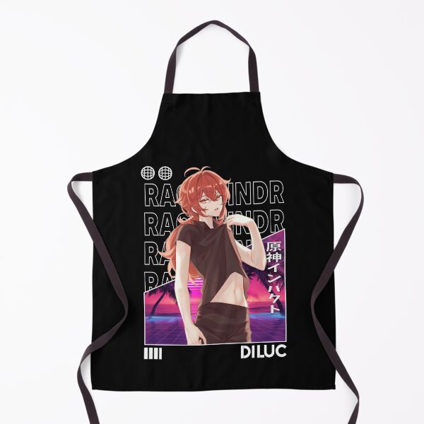 Item preview, Diluc - Genshin Impact designed and sold by fractusbarnsley.