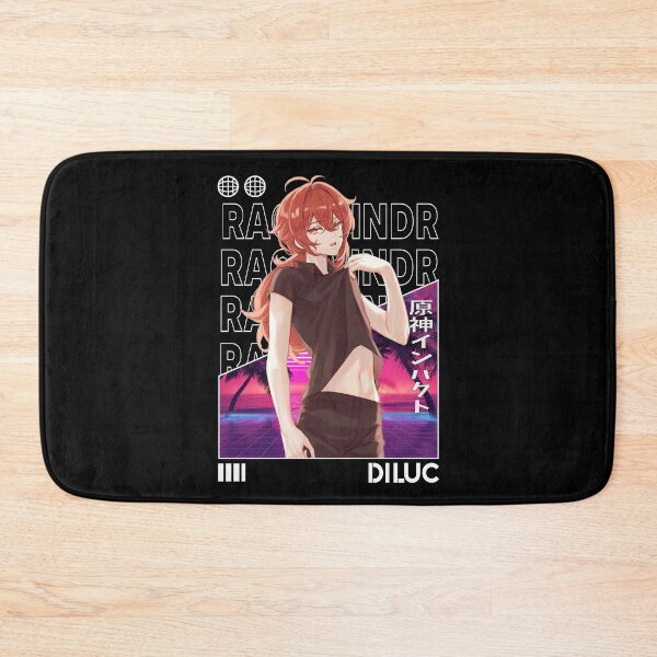 Item preview, Diluc - Genshin Impact designed and sold by fractusbarnsley.