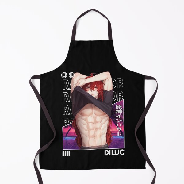 Item preview, Diluc - Genshin Impact designed and sold by fractusbarnsley.