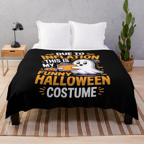 Item preview, Due to Inflation This is My Funny Halloween Costume Cute Ghost Art designed and sold by Stock4U.