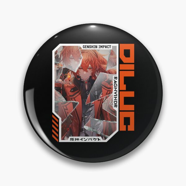 Item preview, Diluc - Genshin Impact designed and sold by fractusbarnsley.