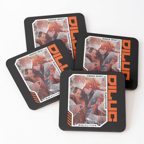 Item preview, Diluc - Impacto de Genshin designed and sold by fractusbarnsley.