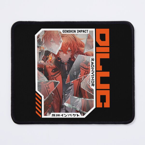 Item preview, Diluc - Impacto de Genshin designed and sold by fractusbarnsley.