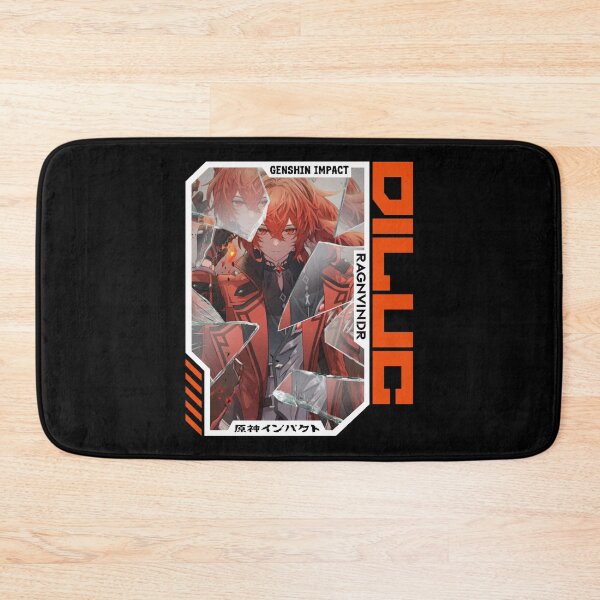 Item preview, Diluc - Genshin Impact designed and sold by fractusbarnsley.