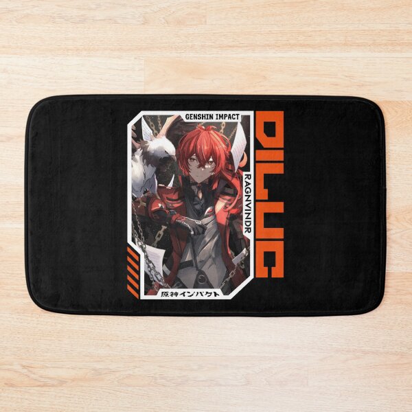 Item preview, Diluc - Genshin Impact designed and sold by fractusbarnsley.