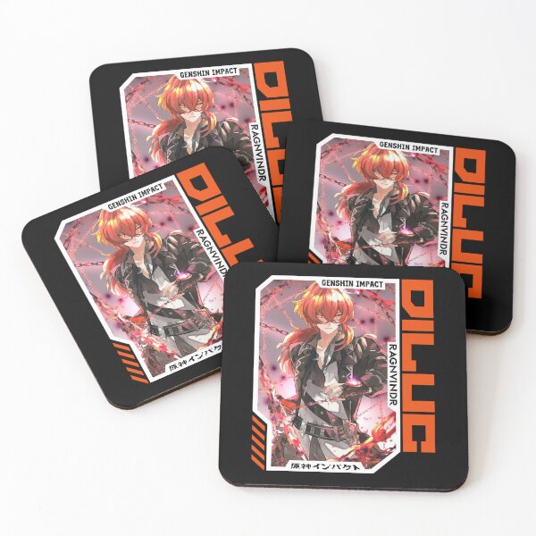 Item preview, Diluc - Genshin Impact designed and sold by fractusbarnsley.