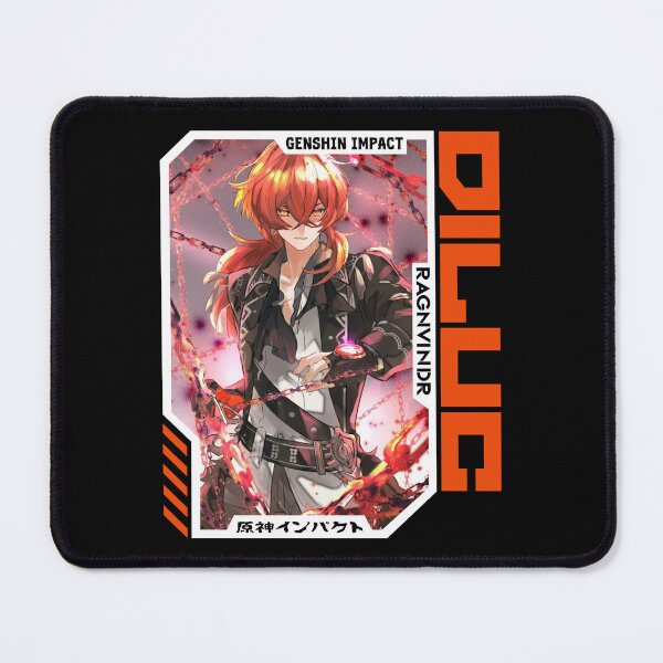 Item preview, Diluc - Genshin Impact designed and sold by fractusbarnsley.