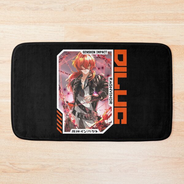 Item preview, Diluc - Genshin Impact designed and sold by fractusbarnsley.