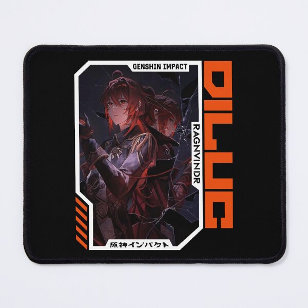Item preview, Diluc - Genshin Impact designed and sold by fractusbarnsley.