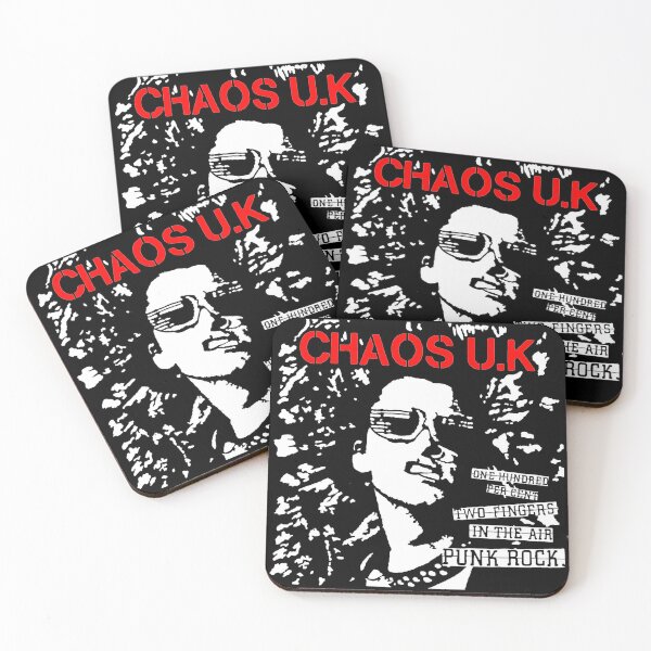 Item preview, Chaos U.K. - one hundred percent two fingers in the air punk rock designed and sold by IGNISmerchstore.