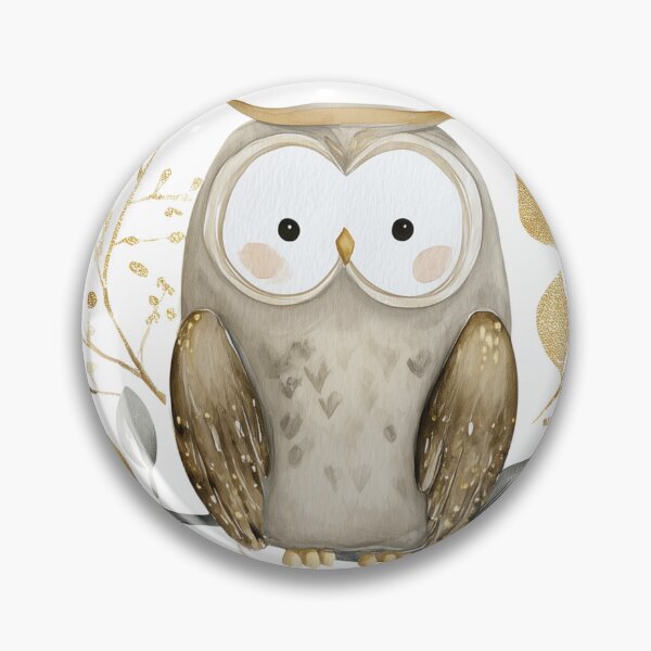 Item preview, Cute Watercolor Baby Owl designed and sold by Shirtory.