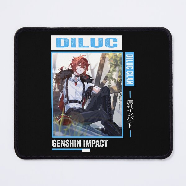 Item preview, Diluc - Genshin Impact designed and sold by Anni-tett.