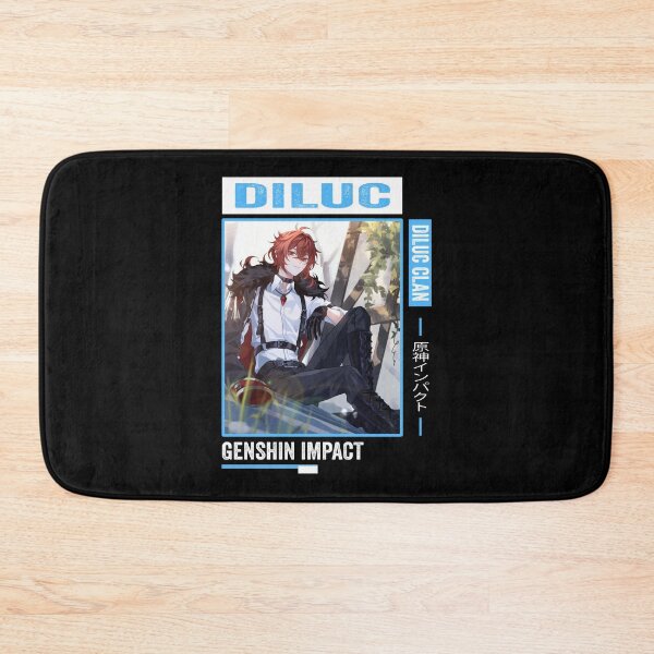 Item preview, Diluc - Genshin Impact designed and sold by Anni-tett.