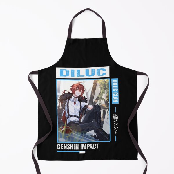 Item preview, Diluc - Genshin Impact designed and sold by Anni-tett.
