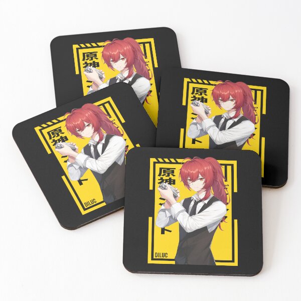 Item preview, Diluc - Impacto de Genshin designed and sold by Anni-tett.