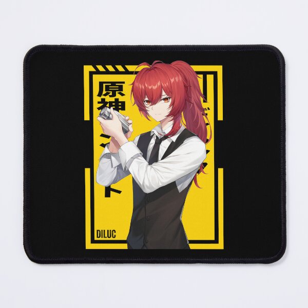 Item preview, Diluc - Genshin Impact designed and sold by Anni-tett.