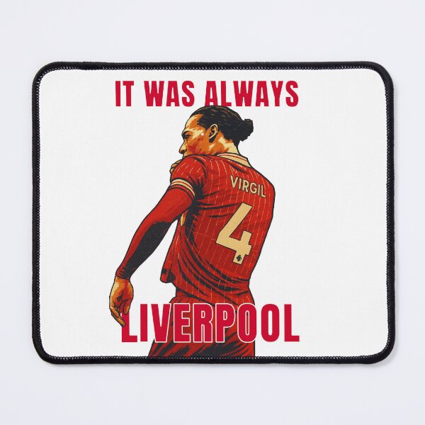 Item preview, It was always Liverpool - Virgil Vandijk designed and sold by happy-capy.