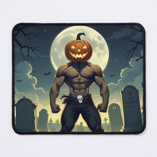 Item preview, Bro Pump it Up Jack o'Lantern in Cemetery designed and sold by ShoaffBallanger.