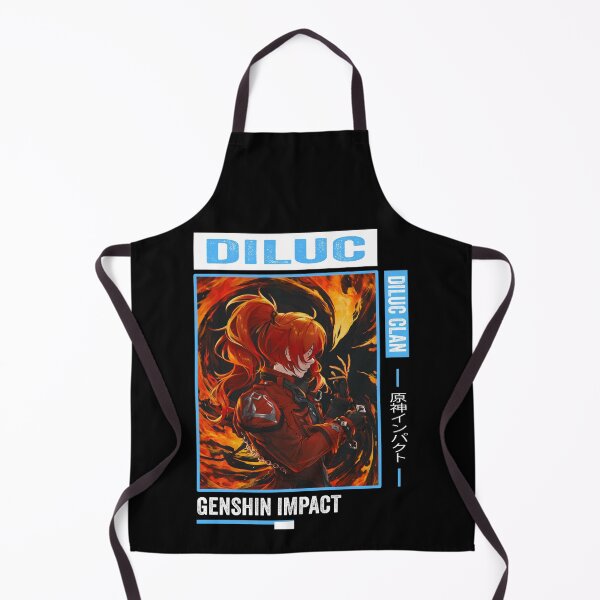 Item preview, Diluc - Genshin Impact designed and sold by Anni-tett.