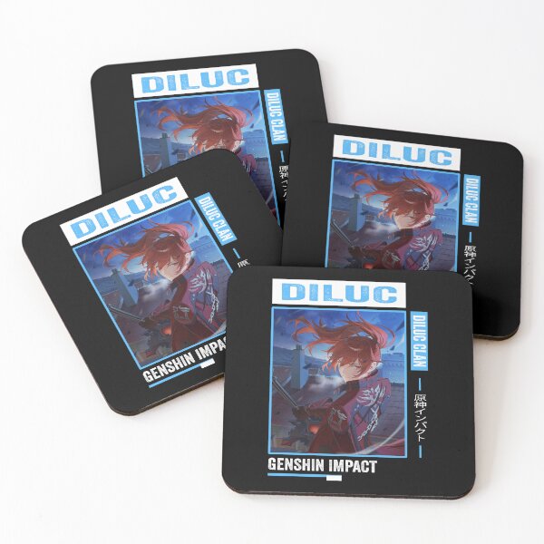 Item preview, Diluc - Impacto de Genshin designed and sold by Anni-tett.