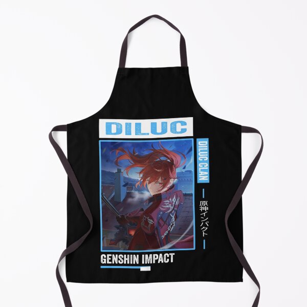 Item preview, Diluc - Genshin Impact designed and sold by Anni-tett.